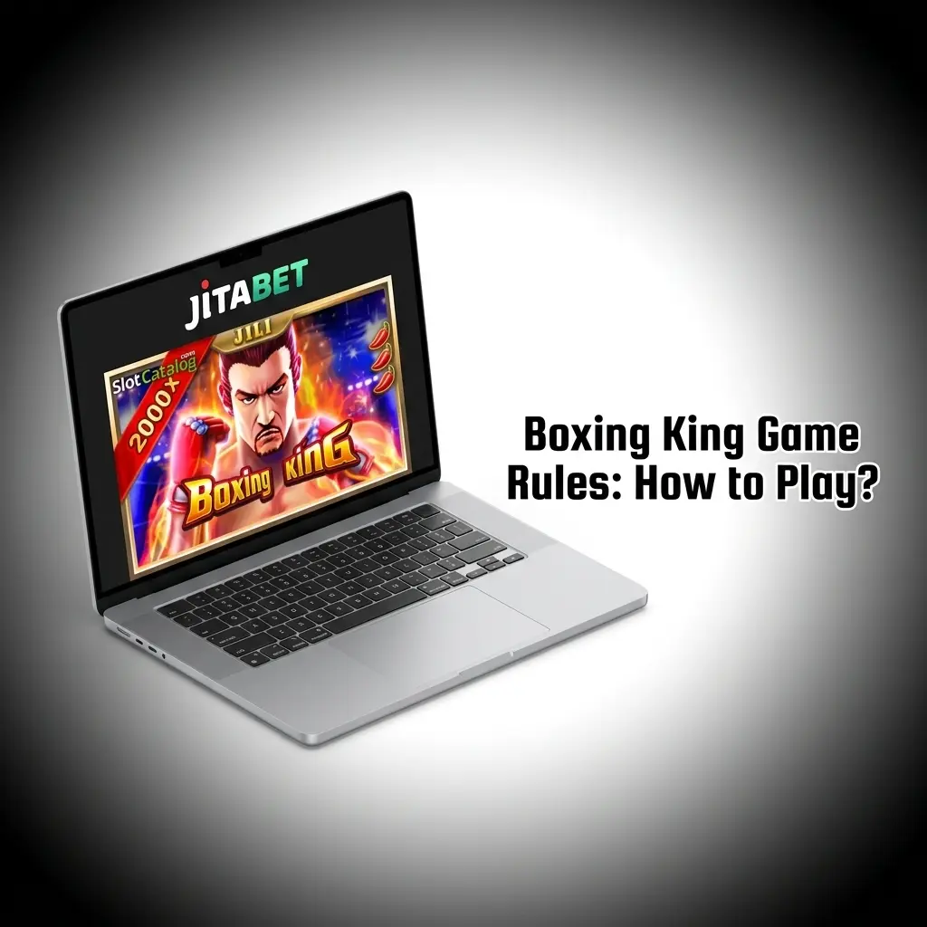 Boxing King slot game 5-reel 3-row layout with 243 ways to win, wild symbols, scatters, and free spins feature