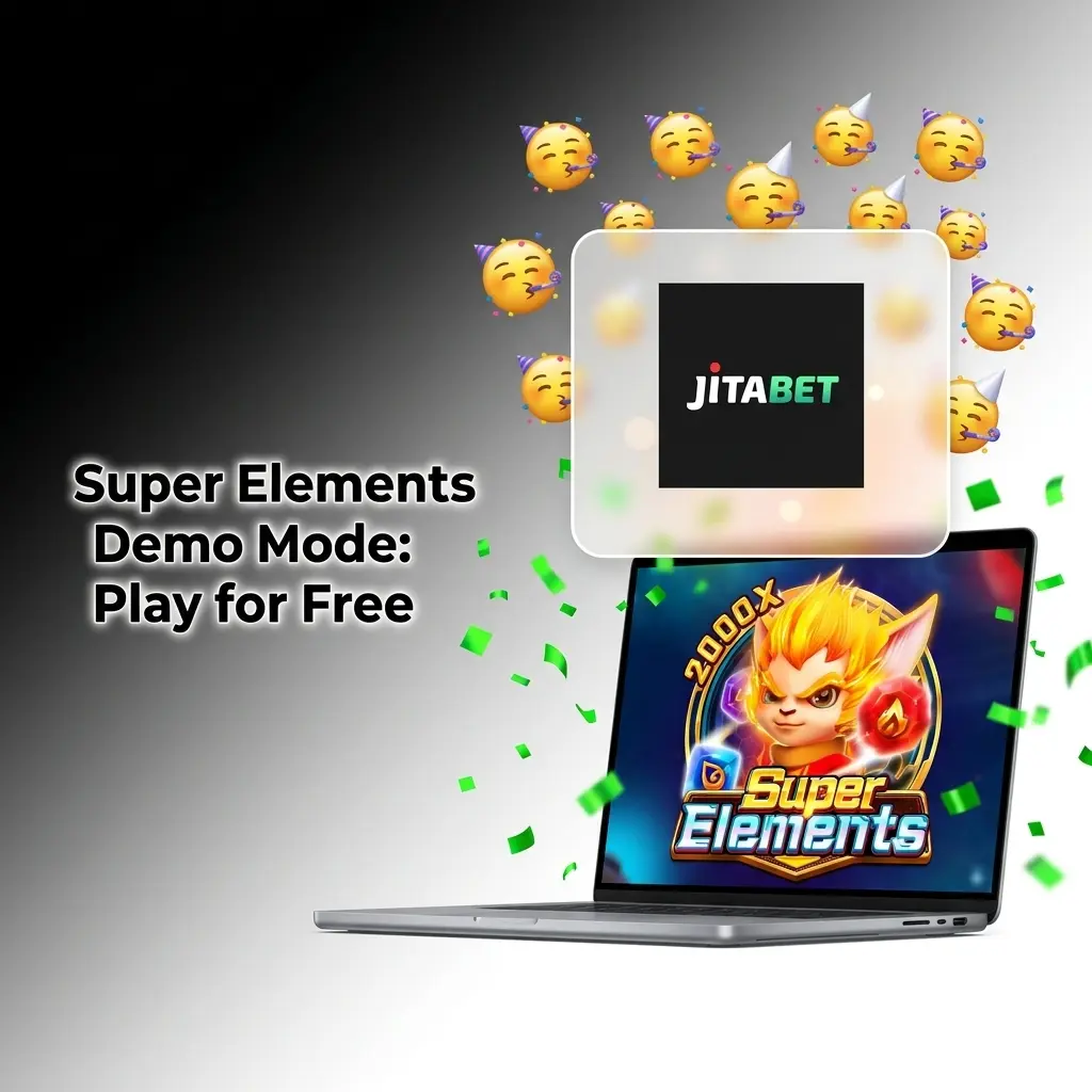 Super Elements slot demo mode on Jitabet with free virtual credits, Free Spins and Wild features available without deposit